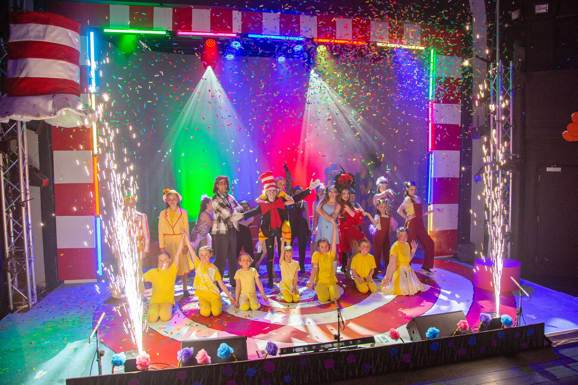 Lighting and SFX design for Seussical